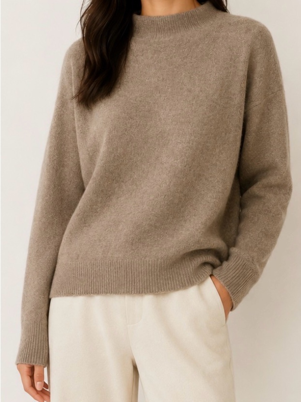 Vince Taupe Cashmere Sweater from Bloomingdale’s S